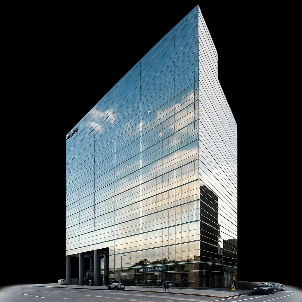 The glass office tower at 16000 Ventura Boulevard in Encino, California, where Gezukarayan Law is located
