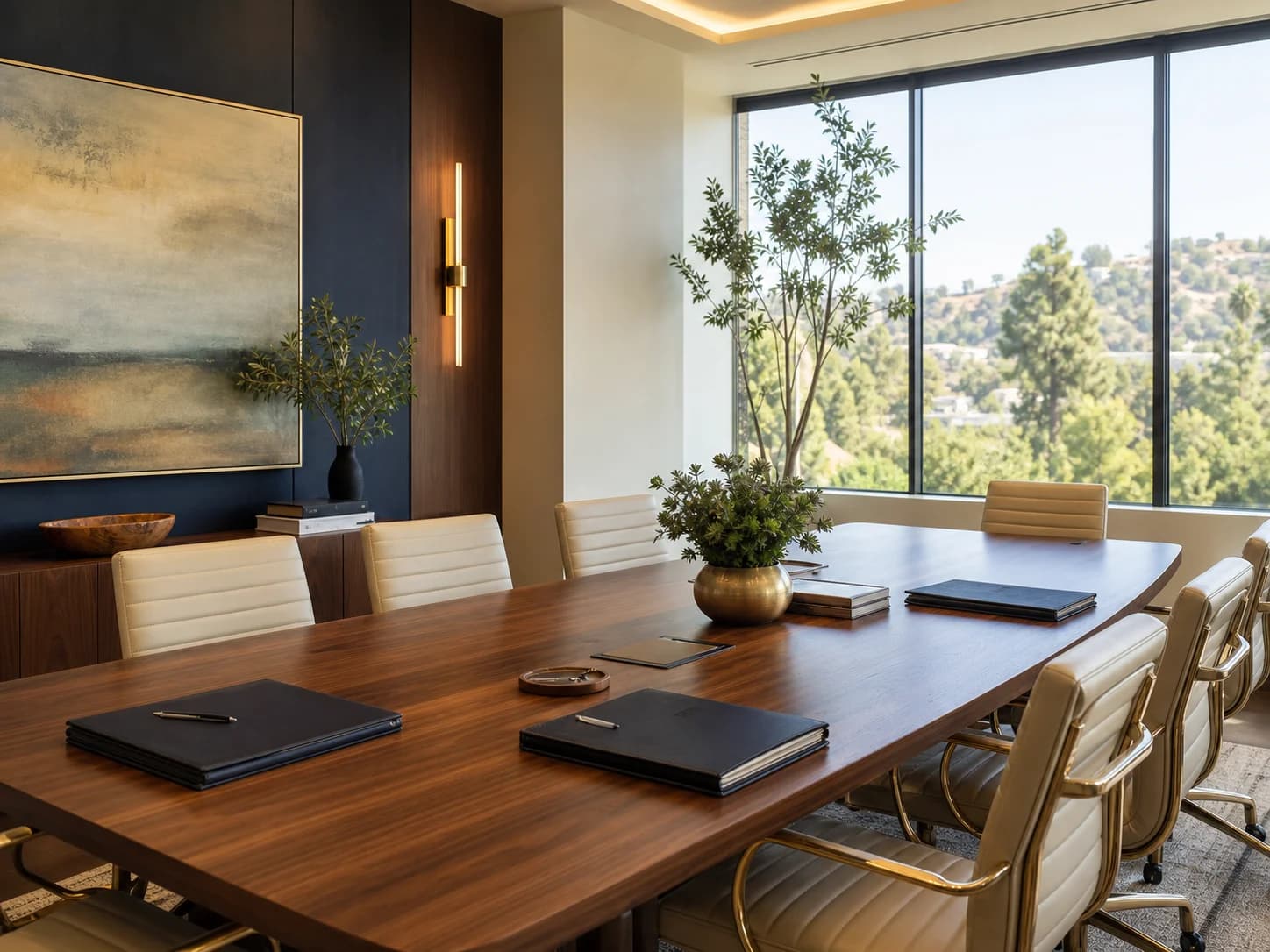 The firm's Encino office, where first consultations take place